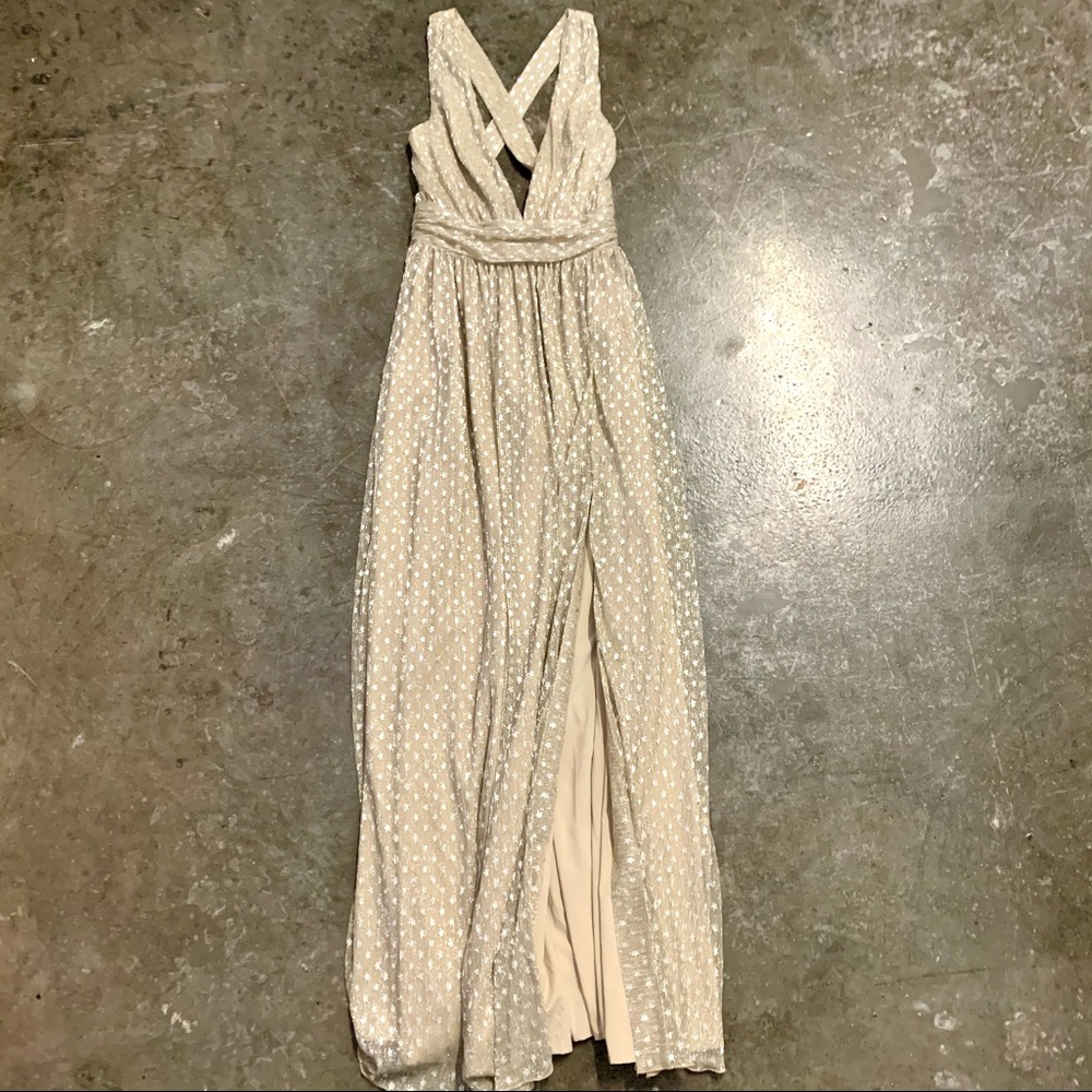 Gold Dress Gold Star Dress